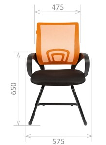 Кресло CHAIRMAN 696V, TW-01, цвет черный в Петрозаводске - предосмотр 2