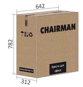 Кресло офисное CHAIRMAN 727 ткань ст., цвет серый в Петрозаводске - предосмотр 5