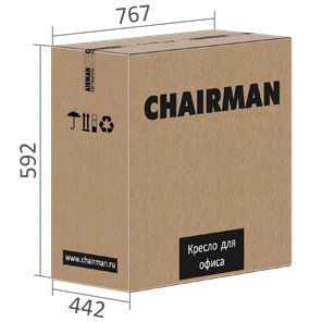 Кресло офисное CHAIRMAN 950V LT Экокожа черная в Петрозаводске - предосмотр 5