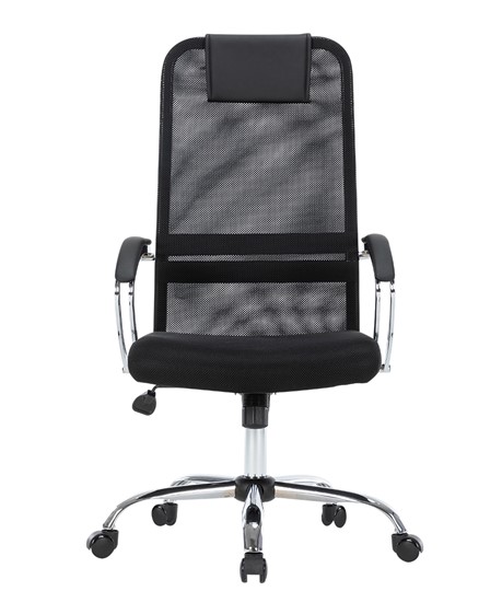 Кресло компьютерное CHAIRMAN CH612 Сетчатый акрил / Ткань стандарт / Экокожа, черный в Петрозаводске - изображение 1