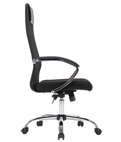 Кресло компьютерное CHAIRMAN CH612 Сетчатый акрил / Ткань стандарт / Экокожа, черный в Петрозаводске - изображение 2