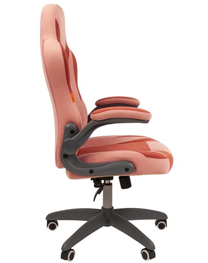 Офисное кресло CHAIRMAN Game 55 цвет TW розовый/бордо в Петрозаводске - изображение 2