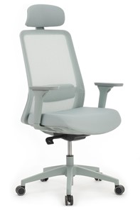 Компьютерное кресло Design WORK W-218C, Голубой в Петрозаводске - предосмотр
