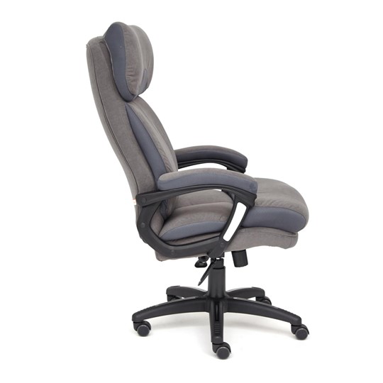 Компьютерное кресло DUKE флок/ткань, серый/серый, 29/TW-12 арт.14039 в Петрозаводске - изображение 6