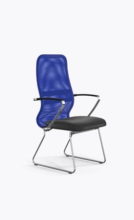 Офисное кресло Ergolife Sit 8 B2-9K - X1+Extra (Синий-Черный) в Петрозаводске - изображение