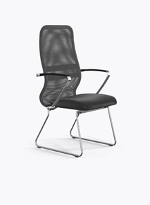 Офисное кресло Ergolife Sit 8 B2-9K - X1+Extra (Св.серый-Черный) в Петрозаводске