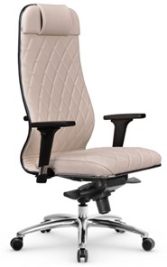 Офисное кресло Мetta L 1m 40M/2D Infinity Easy Clean (MPES) мультиблок, нижняя часть 17838 бежевый в Петрозаводске - предосмотр