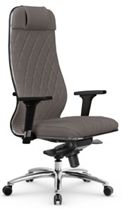 Офисное кресло Мetta L 1m 40M/2D Infinity Easy Clean (MPES) мультиблок, нижняя часть 17838 серый в Петрозаводске - предосмотр