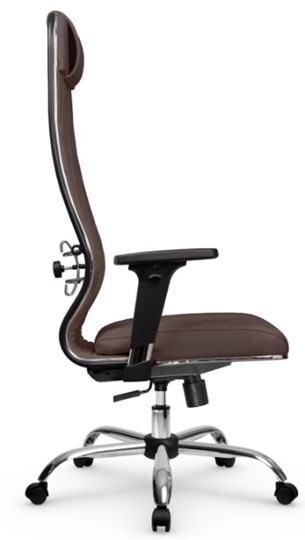 Офисное кресло Мetta L 1m 40M/2D Infinity Easy Clean (MPES) топган, нижняя часть 17833 темно-коричневый в Петрозаводске - изображение 2
