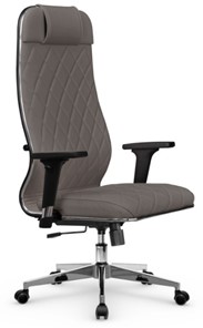 Офисное кресло Мetta L 1m 40M/2D Infinity Easy Clean (MPES) топган, нижняя часть 17834 серый в Петрозаводске