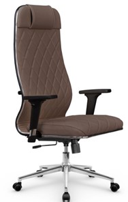Офисное кресло Мetta L 1m 40M/2D Infinity Easy Clean (MPES) топган, нижняя часть 17852 светло-коричневый в Петрозаводске - предосмотр
