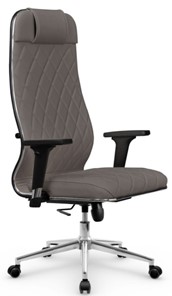 Офисное кресло Мetta L 1m 40M/2D Infinity Easy Clean (MPES) топган OMS, нижняя часть 17853 серый в Петрозаводске