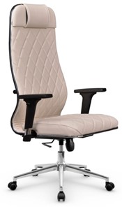 Офисное кресло Мetta L 1m 40M/2D Infinity Easy Clean (MPES) топган OMS, нижняя часть 17853 светло-бежевый в Петрозаводске