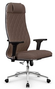 Офисное кресло Мetta L 1m 40M/2D Infinity Easy Clean (MPES) топган OMS, нижняя часть 17853 светло-коричневый в Петрозаводске