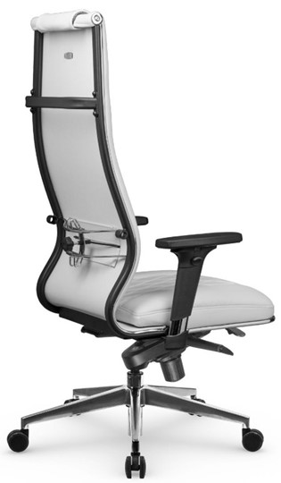 Кресло офисное МЕТТА L 1m 50M/2D Infinity Easy Clean мультиблок, нижняя часть 17839 белый в Петрозаводске - изображение 3