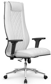 Кресло офисное МЕТТА L 1m 50M/2D Infinity Easy Clean топган OMS, нижняя часть 17853 белый в Петрозаводске