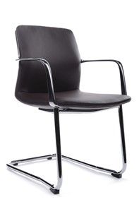 Кресло офисное Plaza-SF (FK004-С11), темно-коричневый в Петрозаводске - предосмотр