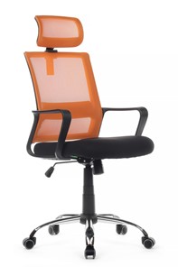 Кресло офисное RCH 1029HB, черный/оранжевый в Петрозаводске