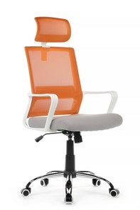 Кресло офисное RCH 1029HW, серый/оранжевый в Петрозаводске - предосмотр