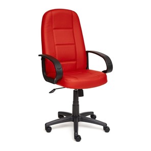 Компьютерное кресло СН747 кож/зам, красный, арт.7707 в Петрозаводске