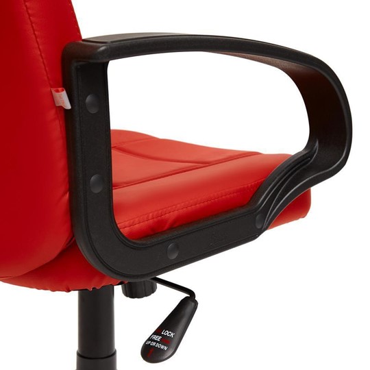 Компьютерное кресло СН747 кож/зам, красный, арт.7707 в Петрозаводске - изображение 7