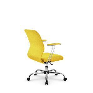 Кресло компьютерное SU-Mr-4/подл.078/осн.006 желтый в Петрозаводске - предосмотр 1