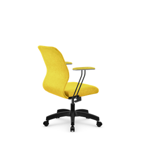 Кресло офисное SU-Mr-4/подл.079/осн.001 желтый в Петрозаводске - предосмотр 1
