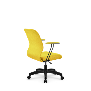 Кресло компьютерное SU-Mr-4/подл.079/осн.005 желтый в Петрозаводске - предосмотр 1