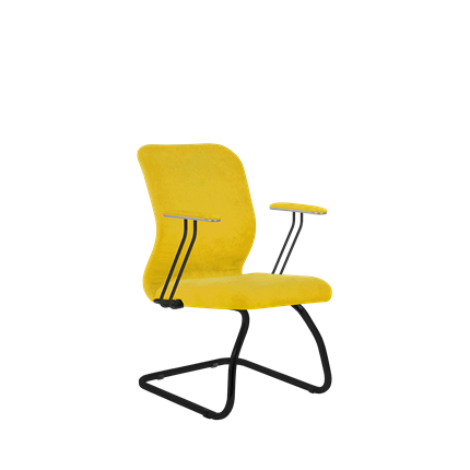 Кресло компьютерное SU-Mr-4/подл.079/осн.008 желтый в Петрозаводске - изображение
