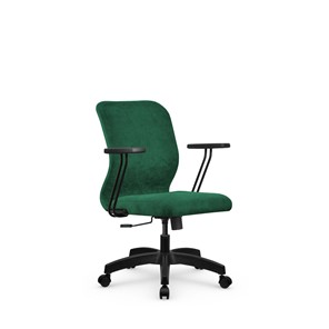Кресло компьютерное SU-Mr-4/подл.109/осн.001 зеленый в Петрозаводске - предосмотр