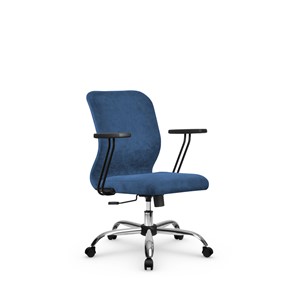 Компьютерное кресло SU-Mr-4/подл.109/осн.003  светло-синий в Петрозаводске - предосмотр