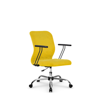 Кресло SU-Mr-4/подл.109/осн.006 желтый в Петрозаводске - изображение