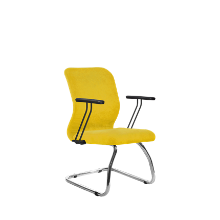 Кресло офисное SU-Mr-4/подл.109/осн.007 желтый в Петрозаводске - изображение