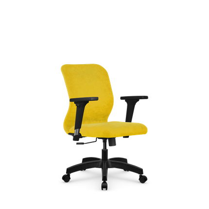 Компьютерное кресло SU-Mr-4/подл.200/осн.001 желтый в Петрозаводске - изображение