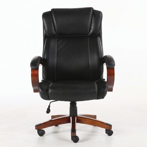 Кресло Brabix Premium Magnum EX-701 (дерево, рециклированная кожа, черное) 531827 в Петрозаводске