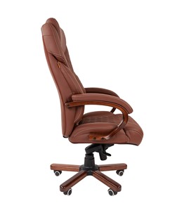 Компьютерное кресло CHAIRMAN 406, коричневый в Петрозаводске - предосмотр 3