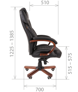Компьютерное кресло CHAIRMAN 406, коричневый в Петрозаводске - предосмотр 5