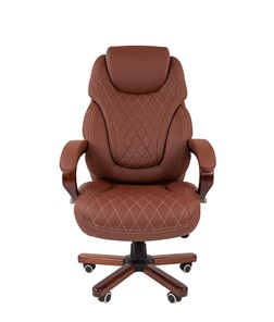 Компьютерное кресло CHAIRMAN 406, коричневый в Петрозаводске - предосмотр 2