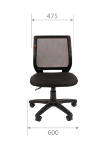 Офисное кресло CHAIRMAN 699 Б/Л Сетка TW-01(черный) в Петрозаводске - предосмотр 4