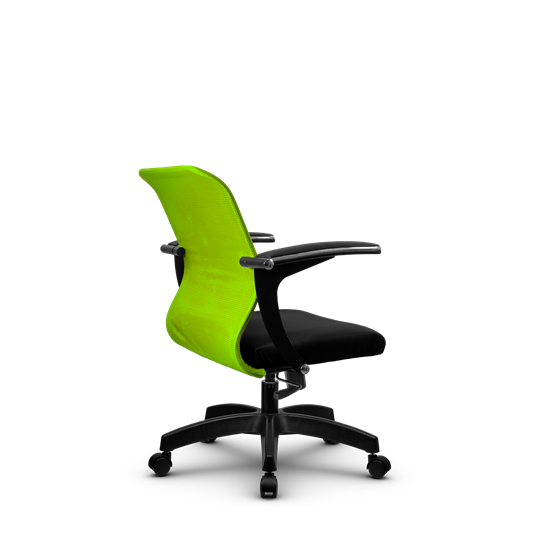 Офисное кресло SU-M-4/подл.160/осн.001, Зеленый/Черный в Петрозаводске - изображение 2