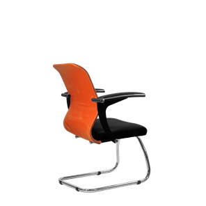 Офисный стул SU-M-4/подл.160/осн.007, Оранжевый/Черный в Петрозаводске - предосмотр 2