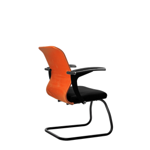 Офисный стул SU-M-4/подл.160/осн.008, Оранжевый/Черный в Петрозаводске - предосмотр 2
