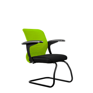Офисный стул SU-M-4/подл.160/осн.008, Зеленый/Черный в Петрозаводске - предосмотр