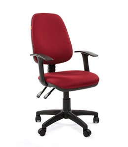Офисное кресло CHAIRMAN 661 Ткань стандарт 15-11 красная в Петрозаводске - предосмотр