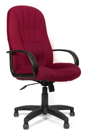 Компьютерное кресло CHAIRMAN 685, ткань TW 13, цвет бордо в Петрозаводске - изображение