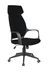 Компьютерное кресло Riva Chair 7272 (Черный/черный) в Петрозаводске