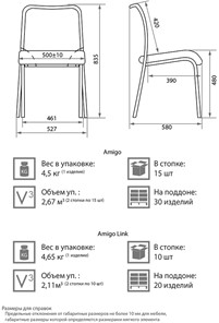 Офисный стул Amigo black сэндвич/cетка W01/T01 в Петрозаводске - предосмотр 1