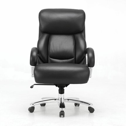 Кресло офисное Brabix Premium Pride HD-100 (натуральная кожа, черное) 531940 в Петрозаводске - изображение