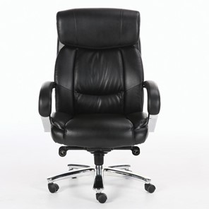 Офисное кресло Brabix Premium Direct EX-580 (хром, рециклированная кожа, черное) в Петрозаводске
