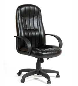 Офисное кресло CHAIRMAN 685, экокожа, цвет черный в Петрозаводске - предосмотр
